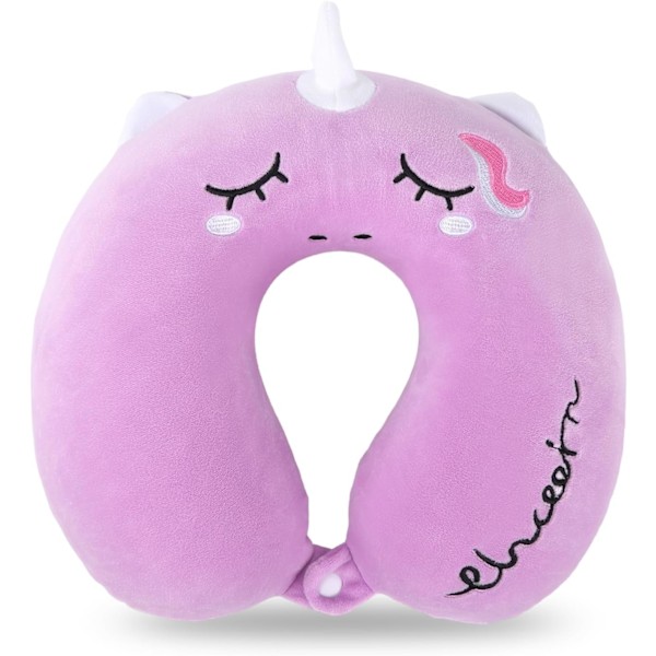 Pute Cartoon Dyre Nakkestøtte Pute 30 * 30cm Memory Foam Nakkepute U-formet Elastisk Barn Reisepute Bærbar U-formet Pude for D 30*30cm