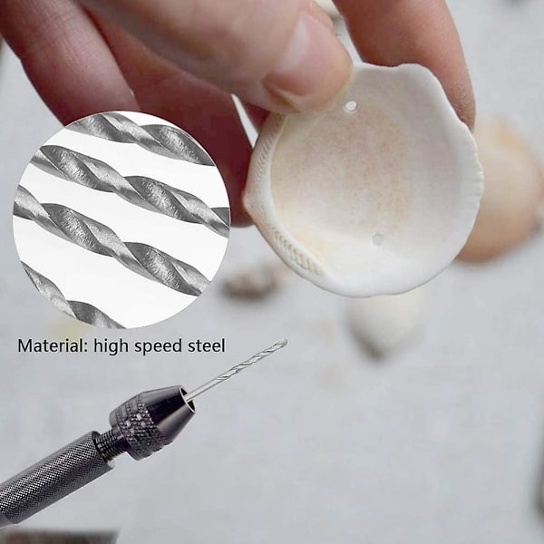 Mini Twist Borrset, Hss Skaft Borrset Mikro Twist Borrverktyg Helicoidal För Trä Diy Med Förvaringslåda, 0,4mm-3,2mm(150st)