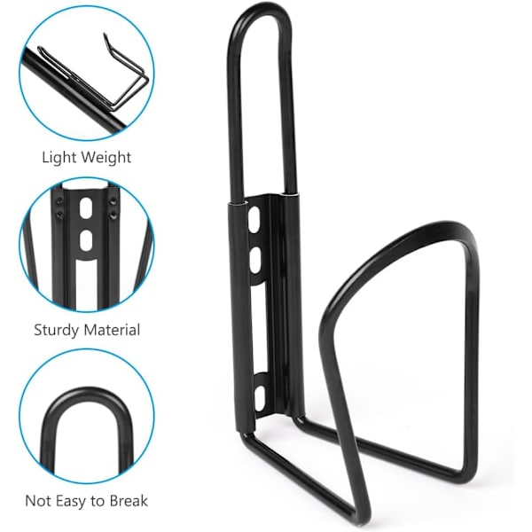 Cykel Vandflaskeholder, 2 stk. Aluminiumlegering Cykel Vandflaskeholder, Cykel Kopholder, Cykel Flaskeholder til Landevejscykel og Mountainbi #7 Type C #2 Bicycle Holder