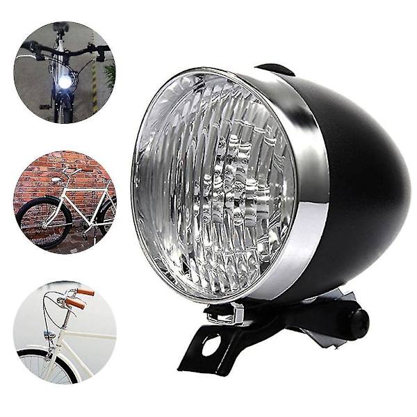 Klassisk Vintage LED Cykellygte Cykel Retro Forlygte