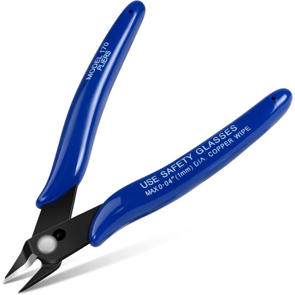 1 st Wire Cutter, Fjäderbelastade Sidoklippare Flush Cutters, Diagonal Cutters Precision Sidoklippare, Diagonal Tång i CRV-stål, Tungt #2 1PC #2 1PC