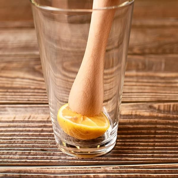 Wooden Muddler for Cocktails Home and Bar Muddler for Mojitos, Fruit Drinks, Sturdy Wood, Professional Bar Tool