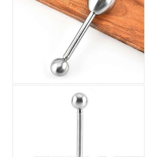 Eggåpner i rustfritt stål, eggeskallåpner, kreativ eggkutter, fjærbelastet eggåpner