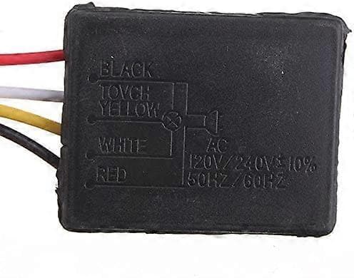 AC 220V 3-vägs Touch Kontroll Sensor Dimmer Strömbrytare Skrivbordslampa Ljusdelar