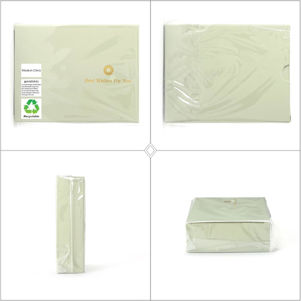 Kreditkortshållare RFID-blockerande minimalistisk trifold plånbok för män Automatisk popup-metallfodral med ID-fönster och blixtlåsförsedd myntficka Brown Plain