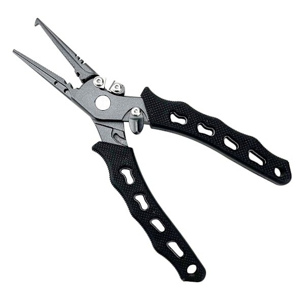 Fiske Tang, Saltvandsbestandig Krogfjerner, Split Ring Tang, Fiske Tang Med Skede Og Lanyard, Rustfrit Stål Fiskeværktøj 1stk Rød