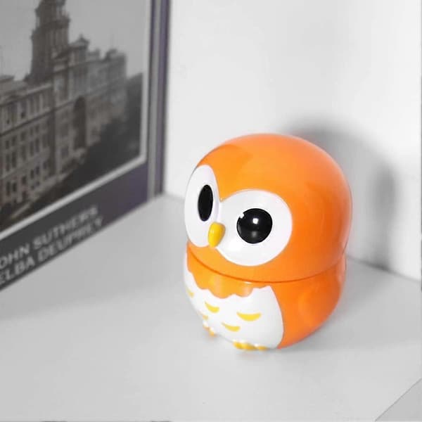 Mekanisk Uggla Timer, Manuell Digital Kökstimer, Köksbänks Väckarklocka Orange