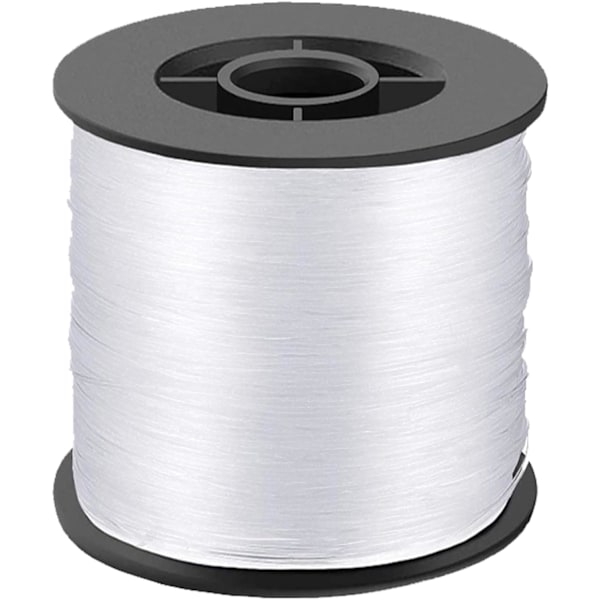 200 meter fiskesnøre, 0,8 mm 57LB klar fiskesnøre monofilament nylon fiskesnøre usynlig ophængningstråd fortykket nylontråd til fiskeri,