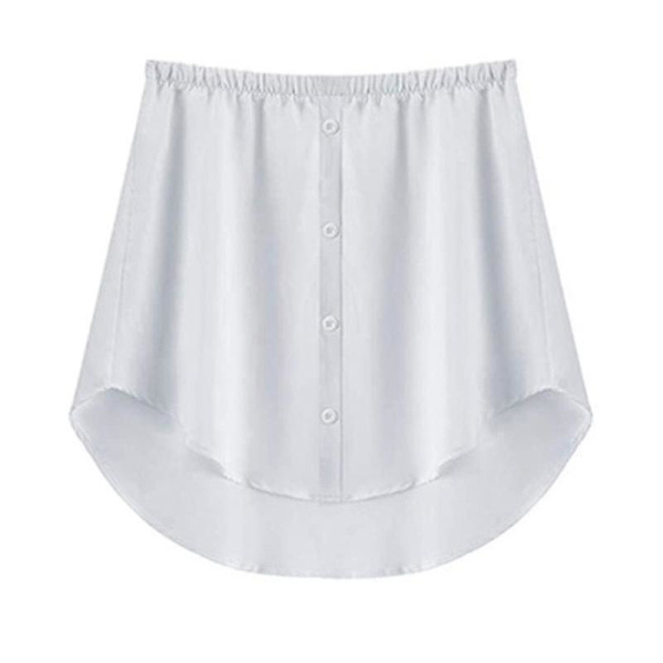 Skjorteforlengere Justerbar Lagdeling Falske Topper Nedre Fei Hem Med Elastisk Midje00