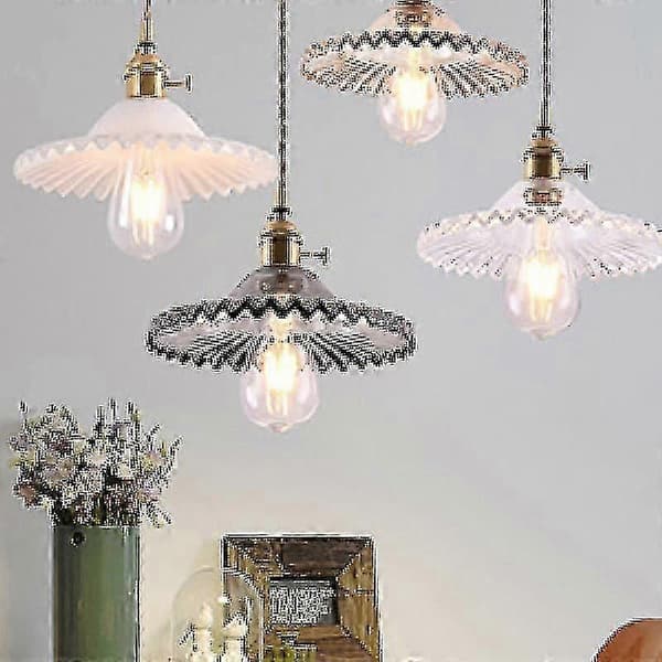 4 stk. Edison retro lyspærer, retro lyspærer LED dekorative lyspærer, E27-ST64-8W