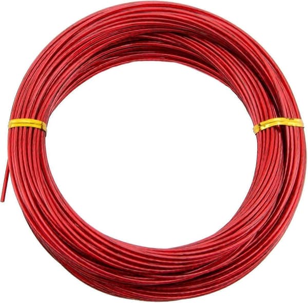 Dragsko för poolskydd 2 mm Längd 30 m Spännfäste Dragsko för poolskydd