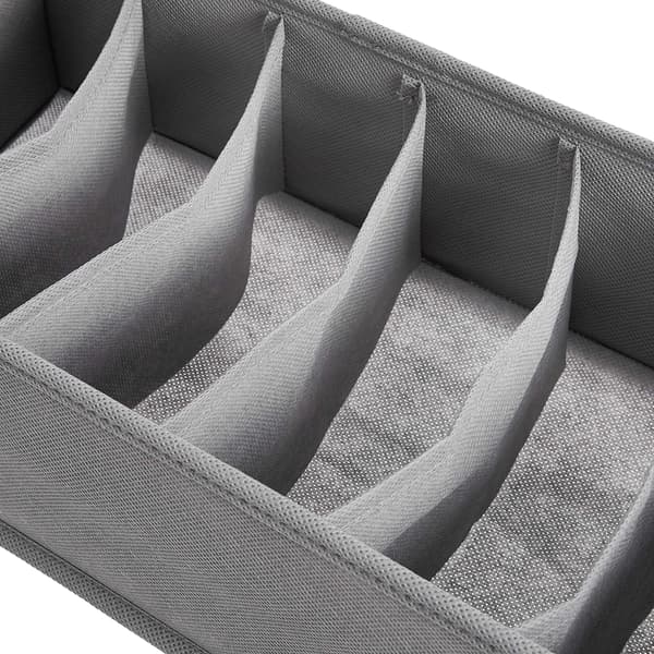 Amazon Basic Skuffeorganisator for garderobe, 2-pakning, grå