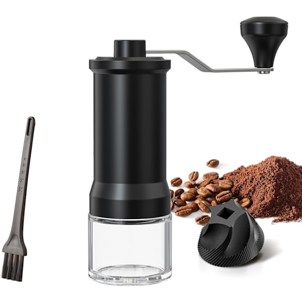 ® Manual Coffee Grinder, Hand Coffee Grinder with High Precision Ceramic Contemporary Conical Burr, 30-Grade Adjustable Settings, for Aeropress, E