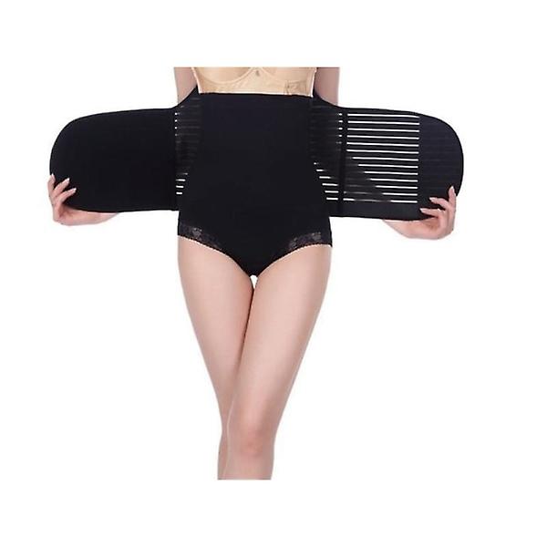 Effective Belly Girdle after Childbirth & Pregnancy - Black Black M