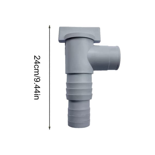 Afspærringsventil til swimmingpools med 32 mm slangeforbindelse Swimmingpool Afspærringsventil Stempelventil Swimmingpool
