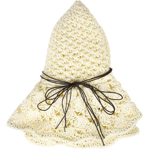 Solhatt i halm för kvinnor, damer, hopfällbar, bredbrättad, med rosett, justerbar, strandhatt, elegant hinkhatt, UPF 50 UV-skydd, bekväm Creamy White One Size