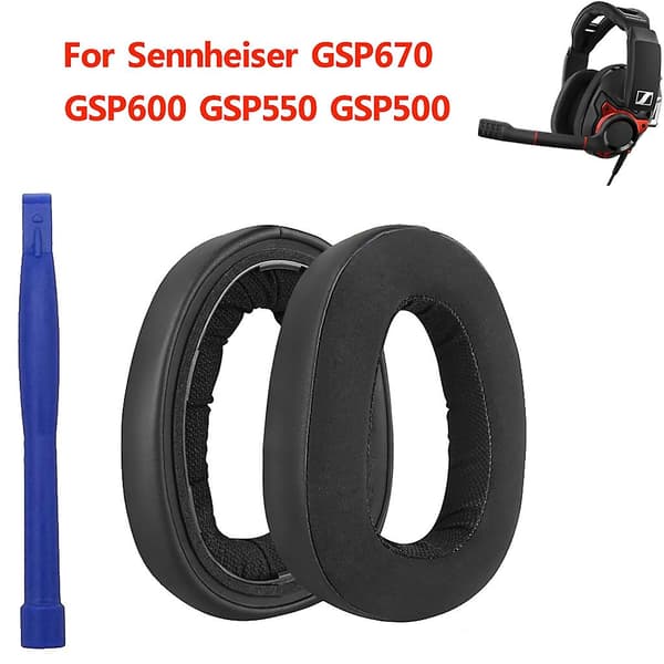 Hodetelefoner Øreputer for GSP600 500 Headset Øreputer Ermer Erstatninger