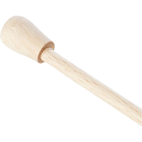 Kagebørster og honningdipper i bøgetræ Twin Pack FSC Pastry Brush + Beechwood Honey Dipper