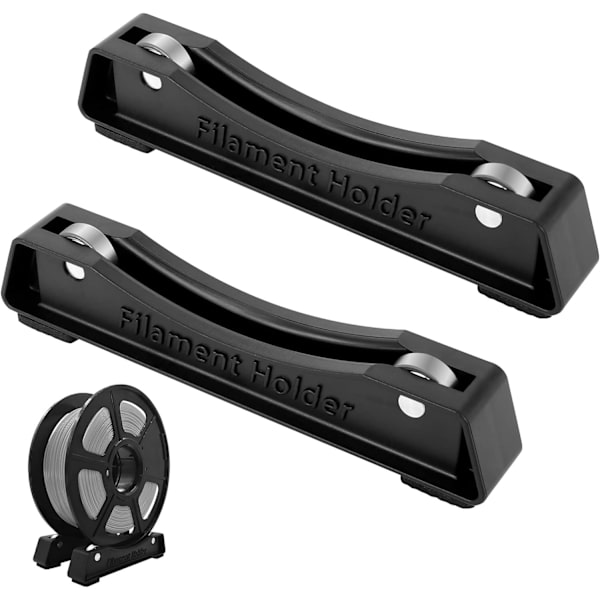2 stk. 3D-printer spoleholder 3D-printer forsyninger beslag spole leje printer filament holder til PLA/ABS/TPU/andre 3D-printmaterialer