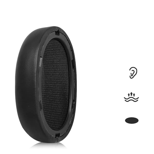 Andningsbara öronkuddar för HiVi AW-85 headset, brusreducerande öronmuff