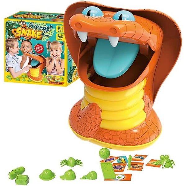 Rattlesnake Game, Knepig och läskig Rattlesnake Toy, Horror Decompression Snake Toys