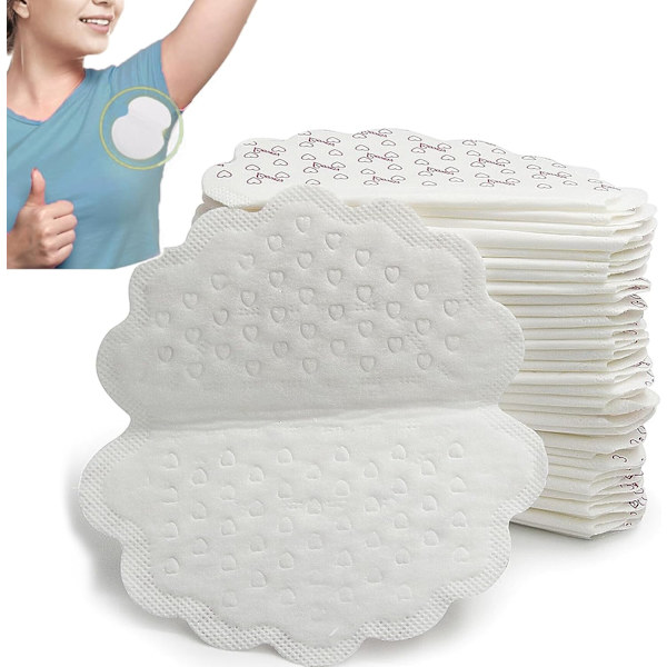 Armhålesvettpads - Engångssvettpads för armhålor - Antiperspirant Absorberande Luktblockerande Pads Armhåleklänningsskydd, Bekämpar Hyperhidro 30 Pads