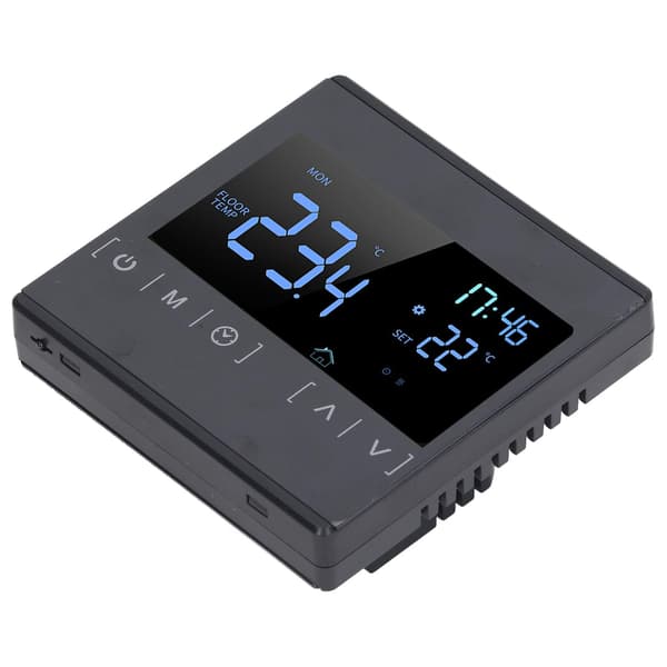 Programmerbar digital termostat Smart berøringsskjermtermostat for svette dampbad AC85V til 250V