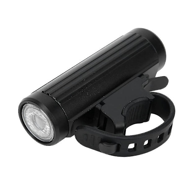 Cykelfrontljus, USB-laddningsbar cykelstrålkastare Mtb Ipx5 Vattentät cykelfrontljus (svart)