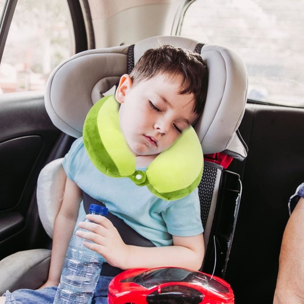 Pute Cartoon Dyre Nakkestøtte Pute 30 * 30cm Memory Foam Nakkepute U-formet Elastisk Barn Reisepute Bærbar U-formet Pude for A 30*30cm