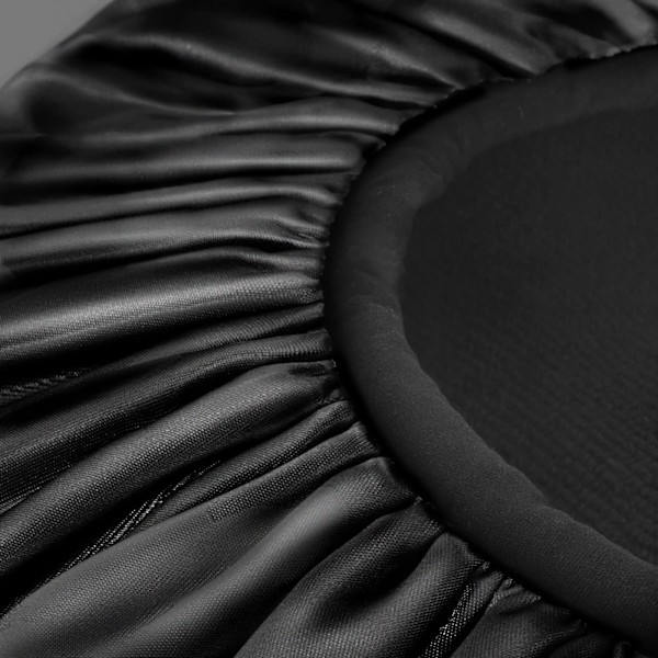 Brusehætte, Ekstra Stor Tre-lags Brusehætte med Funktion til Tørt Hår, Mikrofiber Håndklædeklud Silkeagtig Satin Vandtæt Genanvendelig Brusehætte til Langt Hår
