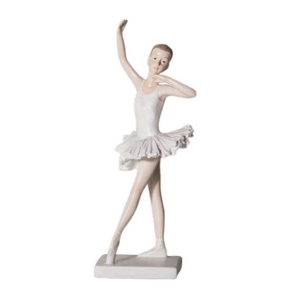 Hartsiballerina-hahmo, balettitanssijan koristepatsas