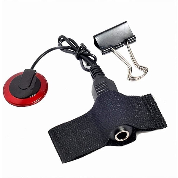 Piezo Kontaktmikrofon Mic. Pickup til Guitar Violin Viola Cello Banjo Sort 5stk