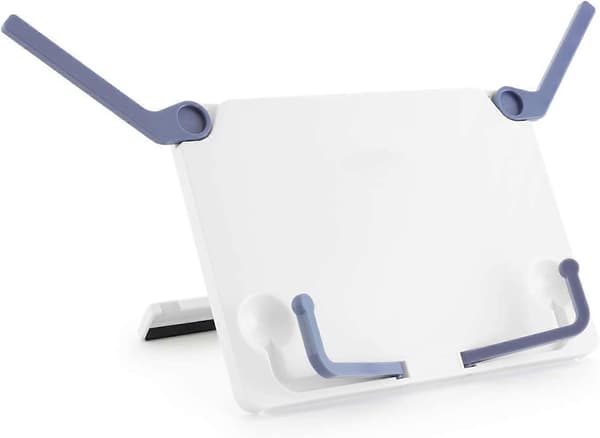 Litet Notställ för Skrivbord, Vit