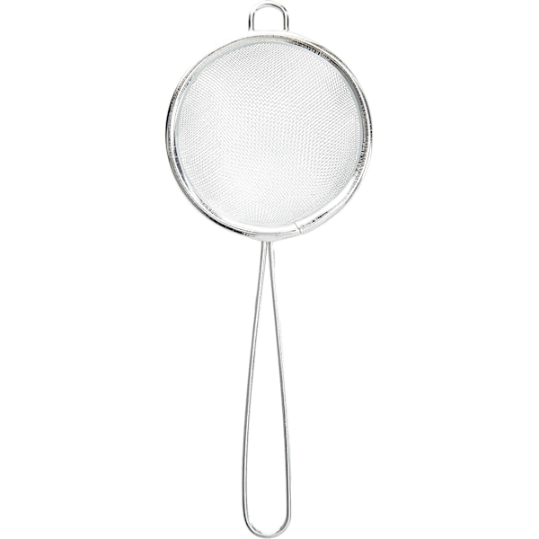 7 cm lang håndteret metalkølle, køkkenredskab og ideel til at si, dræne, vaske og et bredt udvalg af fødevarer, med et fint net til nem Tin 7cm / 2.75 Inches