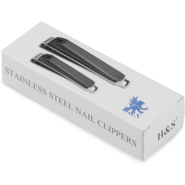 Nagelklippare Set 2 st Nagelklippare Set - Fingernaglar Tånaglar Klippare Kit för Män Kvinnor Tjocka Naglar - Manikyrset - Nagelfil - Tånagelklippare Classic Classic