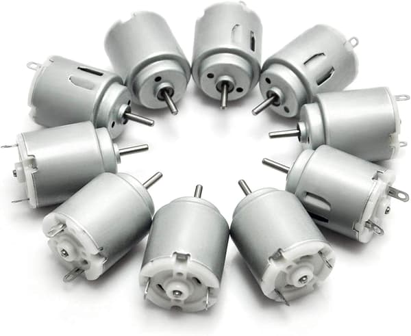 10 st DC-motor 140 Mini elmotor DC 3-5V 6300 RPM för DIY-leksaker