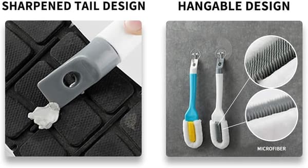 Professional Cleaning Shoe Brush, Multifunctional Long Handle Shoe Brush Cleaning, Hangable
