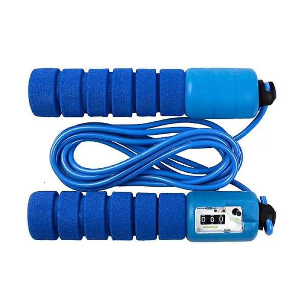 Jump Rope med automatisk tæller, blåt lys og behagelig at holde i.