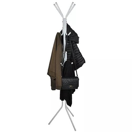 Stående tøjstativ 170 cm - hvid