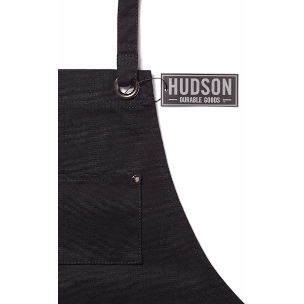 oods Heavy Duty Vaxad Canvas Förkläde Black  Deluxe Edition Adjusts: M to XXL
