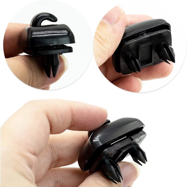 1 stk. Auto Solskærm Klips Solskærm Klips, Krog Beslag Hanger Udskiftning til Audi A1 A3 A4 A5 Q3 Q5(8E0 857 562) A7 B6 B7 B8 S4 S5 Reference Dele Nr. Grey
