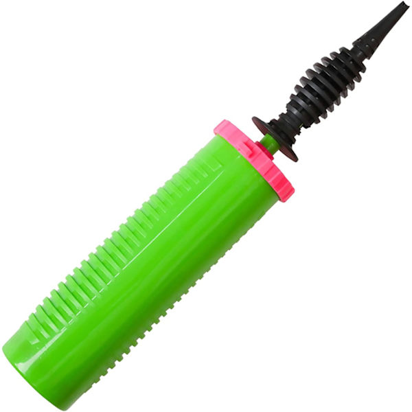 Håndholdt ballongpumpe toveis dobbeltaksjon - Blås opp ballonger uanstrengt med vår perfekte for fester og arrangementer (Grønn 1 stk) Green 1 Piece
