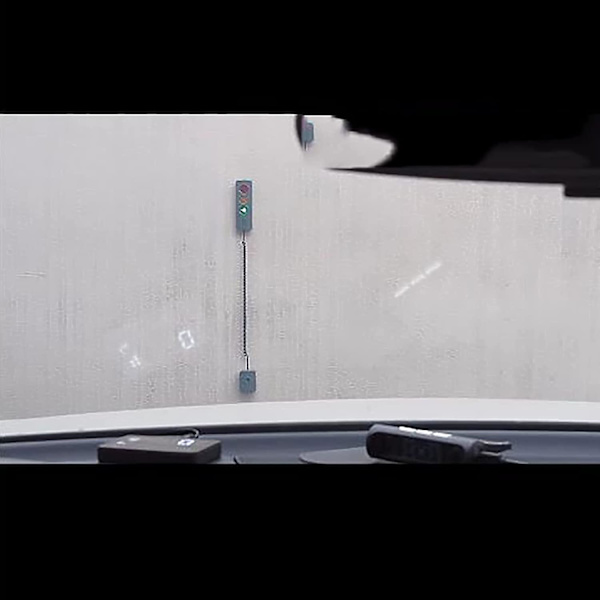 Garage Parkering Assist, Led Park Assist Alarm, Garage Parkering Sensor Hjälp, Led Stoppskylt Stötfångare Sensor Med Justerbar Höjd, Batteridriven, Väggmon