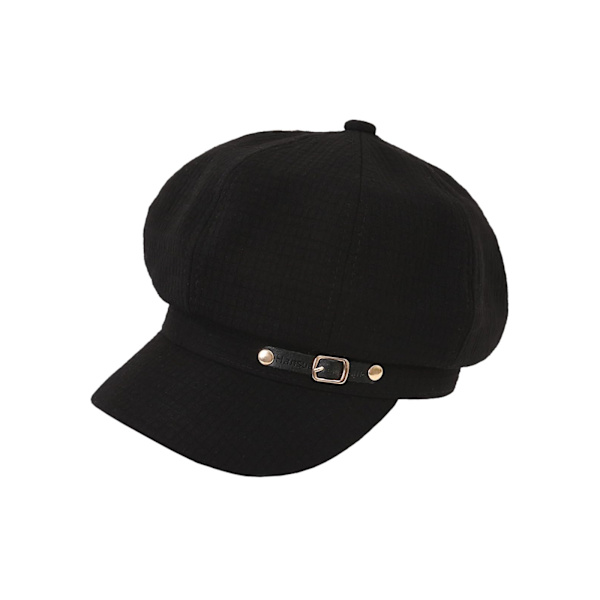Dame beret, aviskasket, klassisk efterårs-/vinterhat