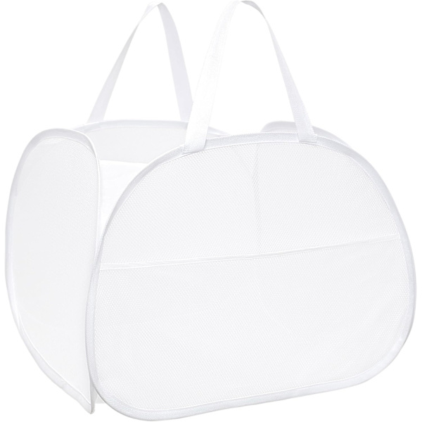 Pop-up Laundry Basket, Foldable Mesh Laundry Hamper, Collapsible Pop-up Laundry Basket