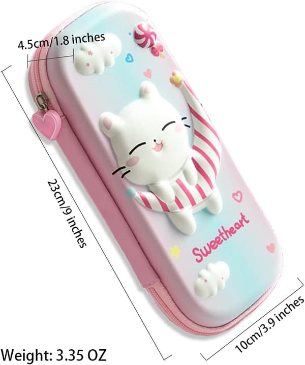 Pencil case, storage bag pen holder, for school students large capacity storage box student desk box