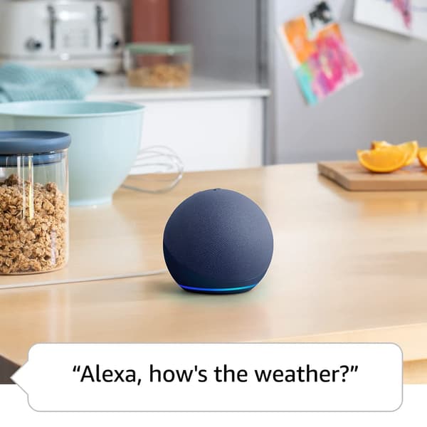 (Senaste generationen) | Stort, levande ljud Wi-Fi och Bluetooth smart högtalare med Alexa | Kolgrå