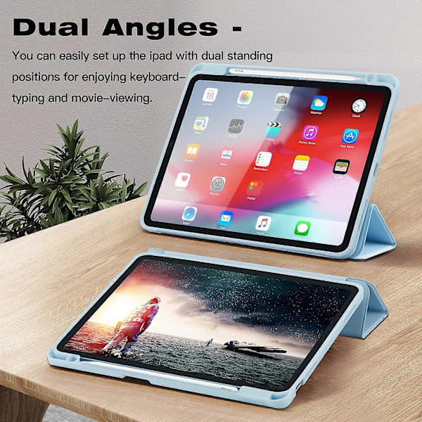Tech-Protect iPad 10.9 2022 Fodral SmartCase Himmelsblå