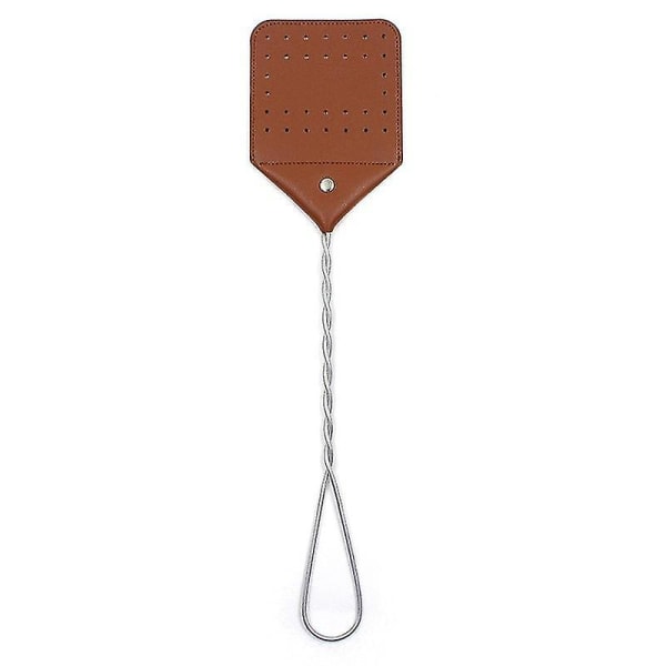 Lærfluepisker manuell. Ekstremt slitesterk fluepisker Heavy Duty Flyswatter Swatter Fly Swatters Multi Pack. Fly Swater Fly Swat.