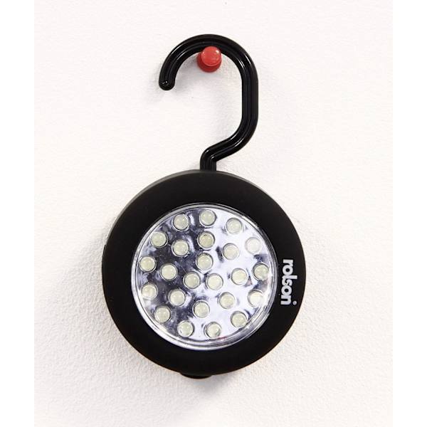 60702 24 LED-lampe med krog og magnet Single 3Pack